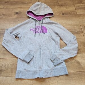 Women's Medium North Face Zip Up Hoodie Jacket